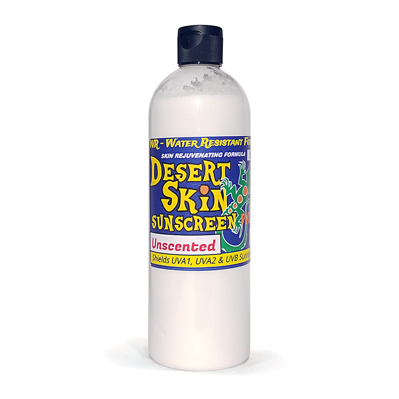 Desert Skin Sunscreen - | Unscented - 16oz | 8oz