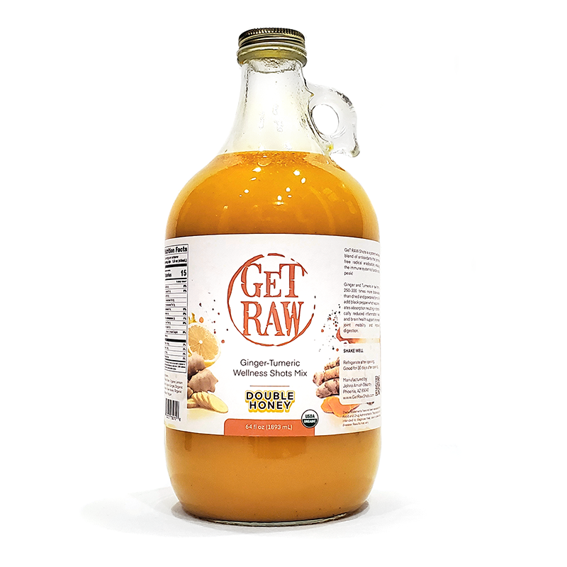 Get Raw Wellness Shot Half-Gallon (64oz)