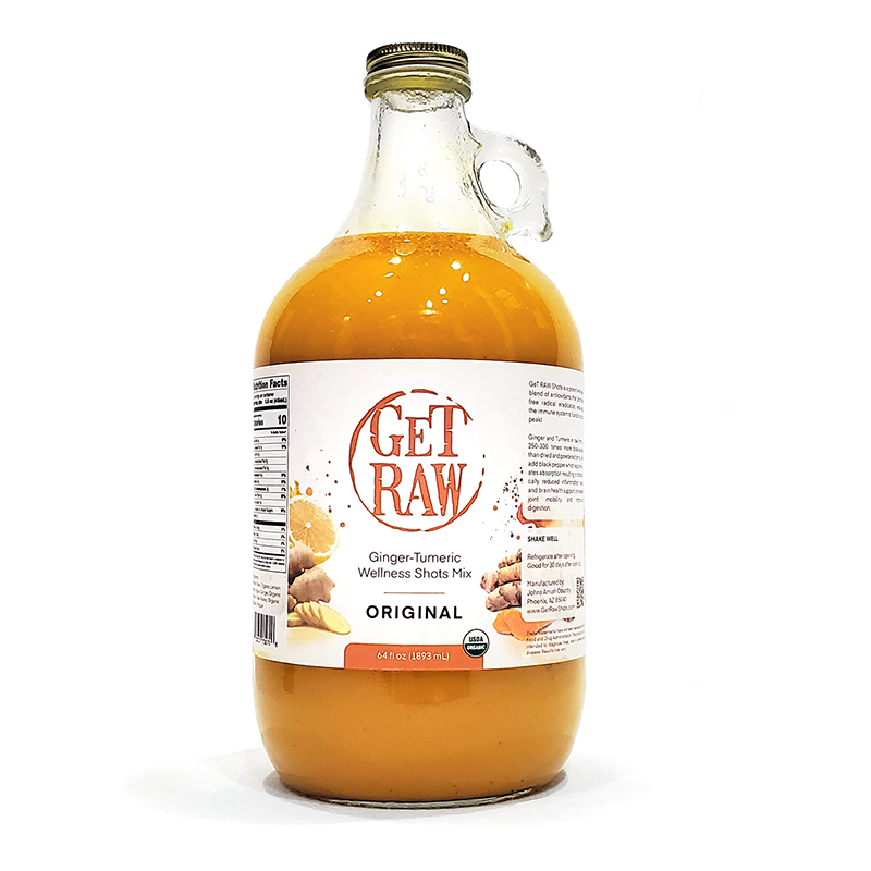 Get Raw Wellness Shot Half-Gallon (64oz)