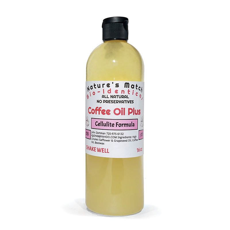 Nature's Match Coffee Oil Cellulite Toner - 8oz